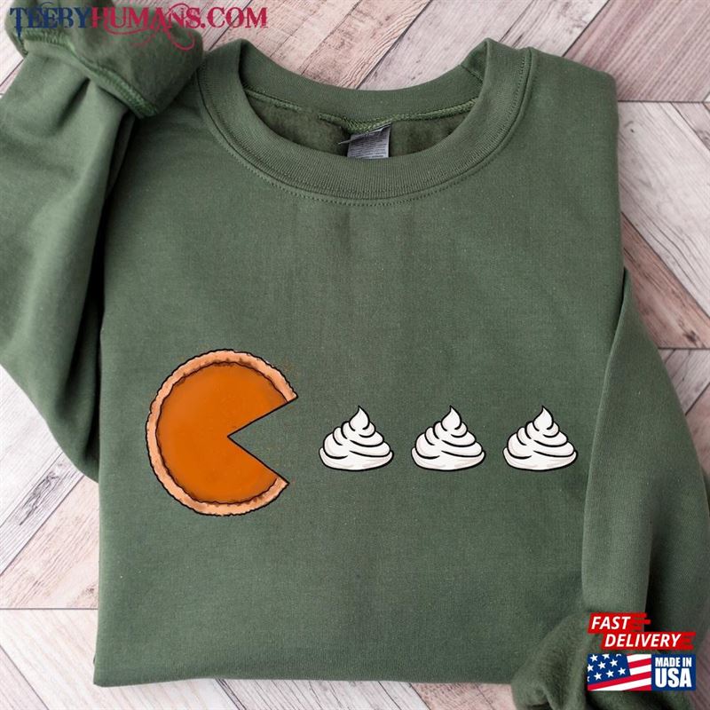 Pumpkin Pie Sweatshirt Thick Thighs Thanksgiving For Women Unisex T-Shirt