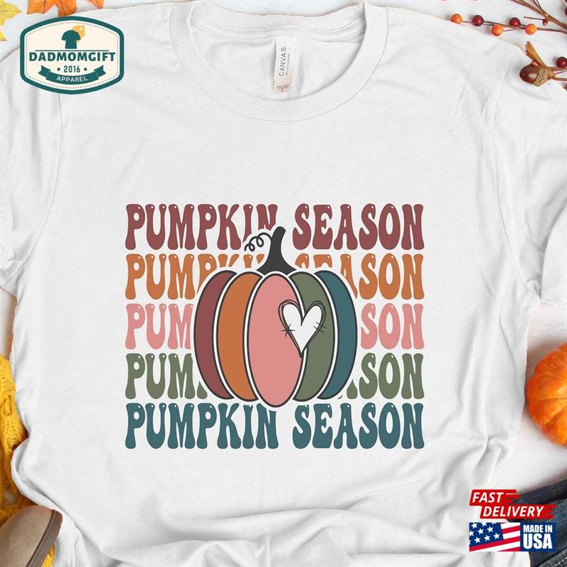 Pumpkin Season Hey There Fall Shirt Hoodie Classic