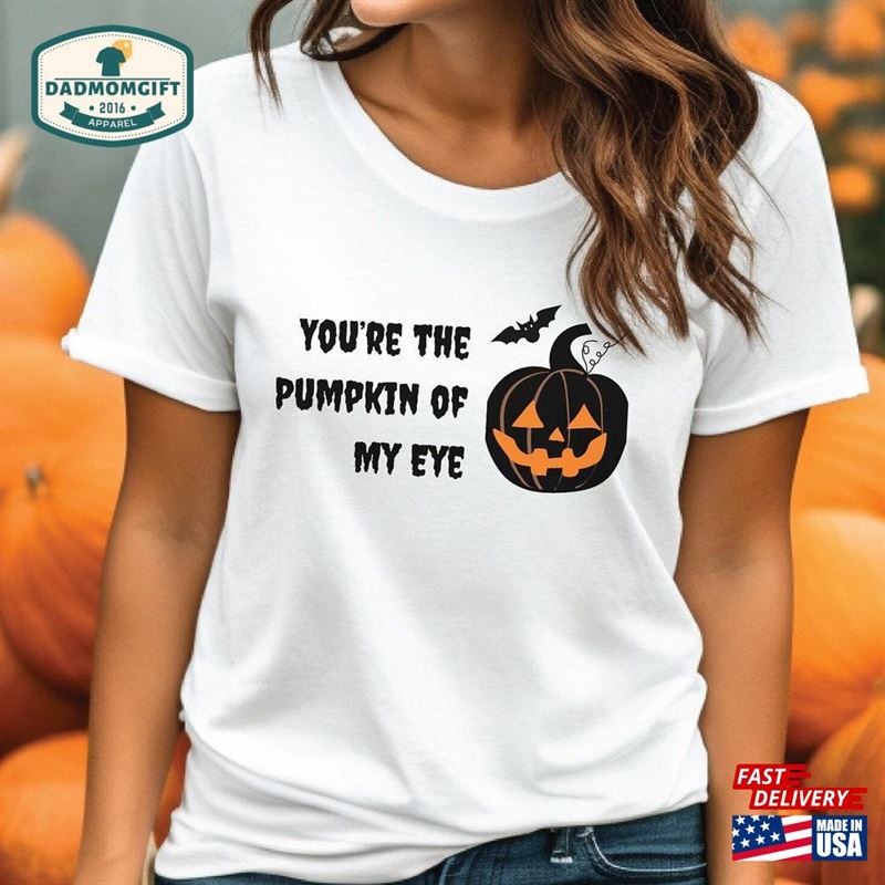 Pumpkin Shirt Spooky Tee Halloween T-Shirt Hoodie Classic