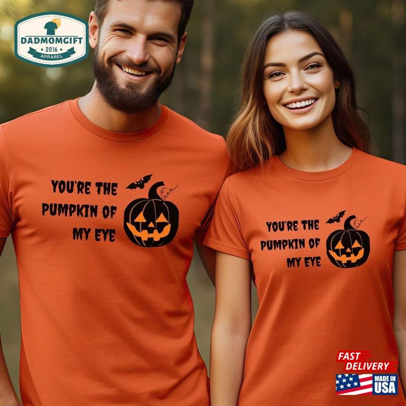 Pumpkin Shirt Spooky Tee Halloween T-Shirt Hoodie Classic