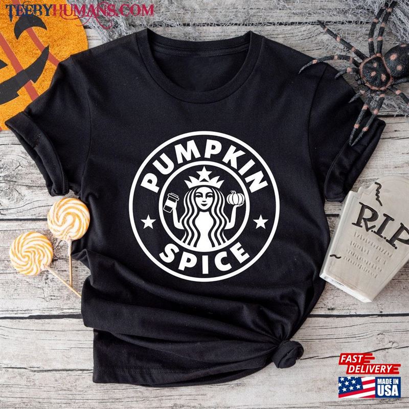 Pumpkin Spice Shirt Fall Coffee Classic Sweatshirt