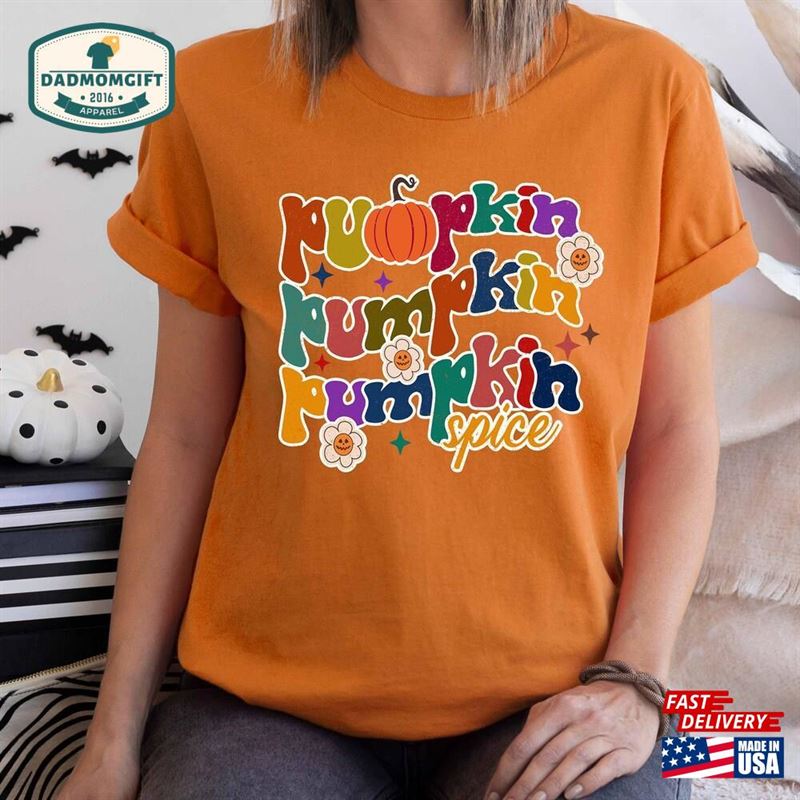 Pumpkin Spice Sweatshirt Season Latte T-Shirt Hoodie