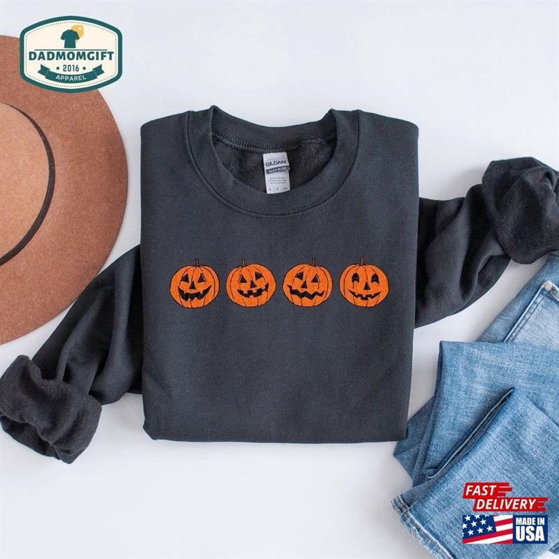 Pumpkin Sweatshirt Sweater Jack Hoodie T-Shirt