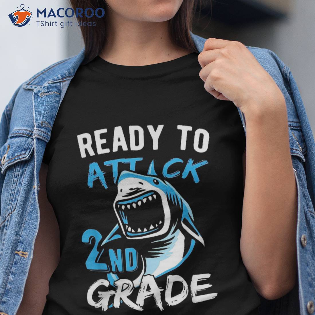 Ready To Attack 2nd Grade Boys Back School Shirt