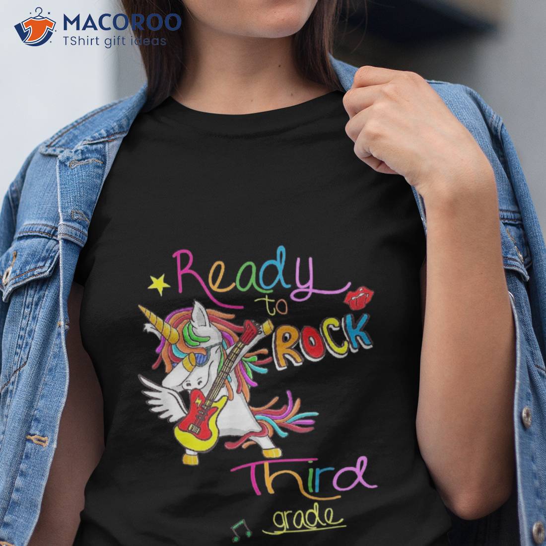 Ready To Rock Third Grade Back School Shirt