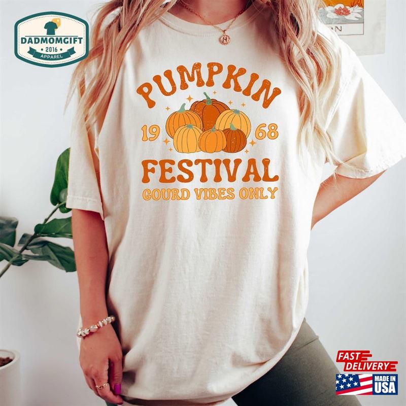 Retro Pumpkin Sweatshirt Thanksgiving Festival Fall Unisex Hoodie