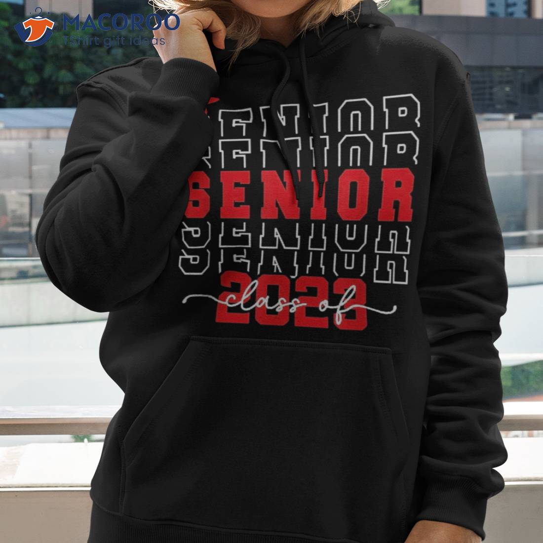 Retro Senior 2023 Back To School Class Of Graduation Shirt