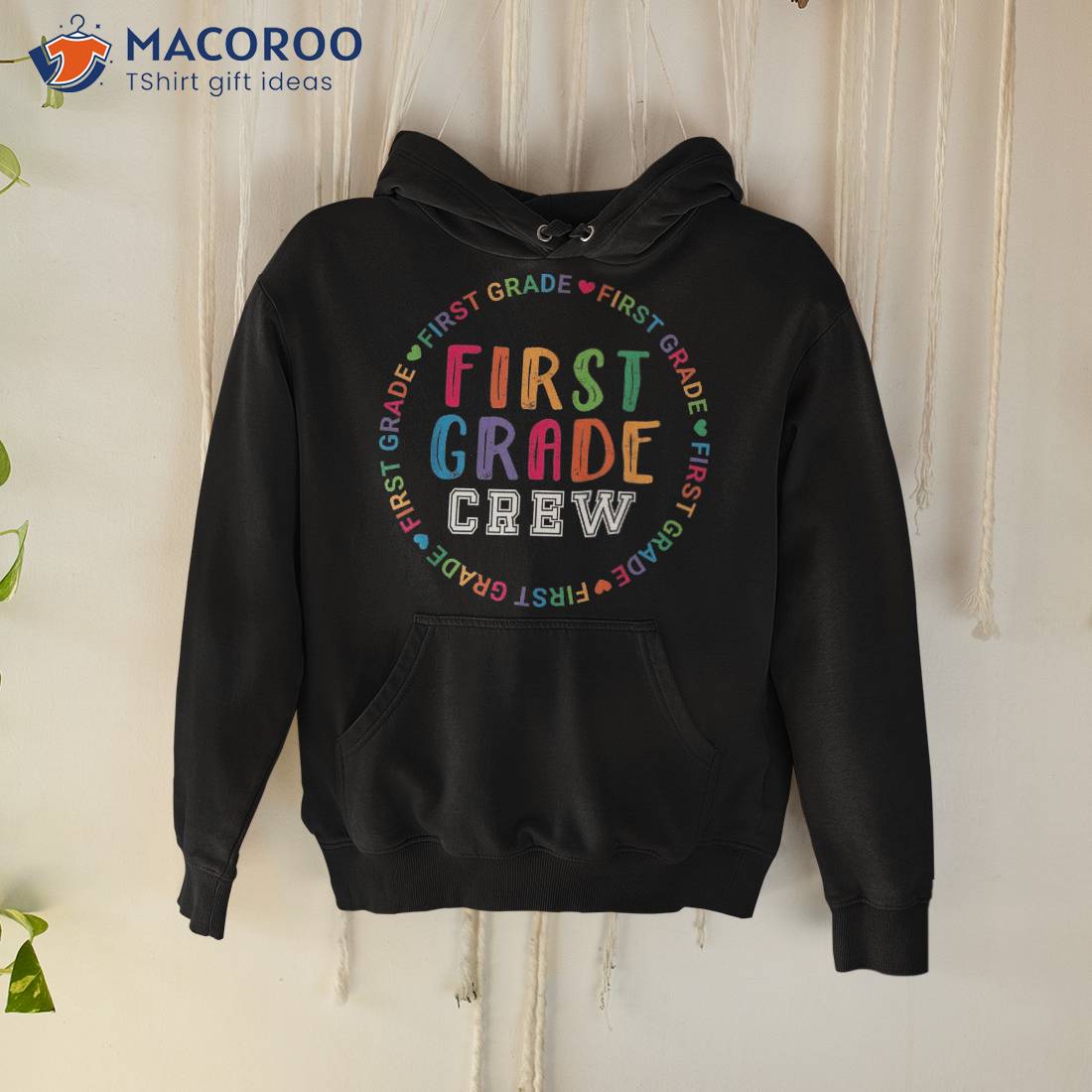 s 1st Grade Teacher Back To School – First Crew Shirt