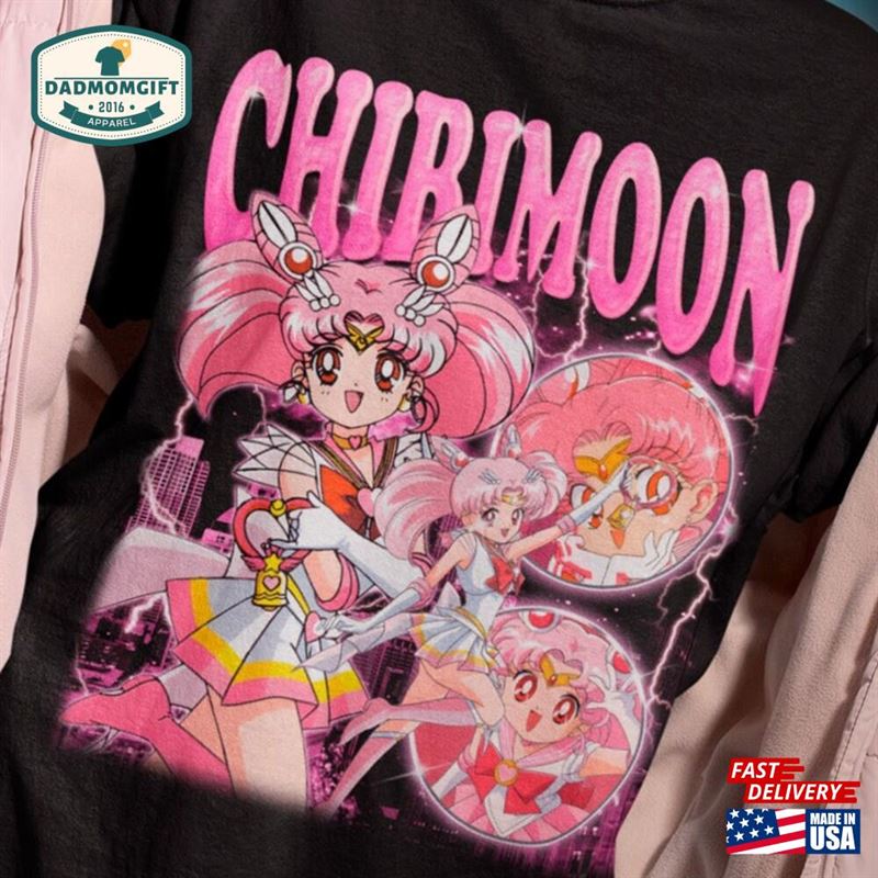 Sailor Chibimoon Bootleg T-Shirt Moon 90S Shirt Homage Unisex Classic