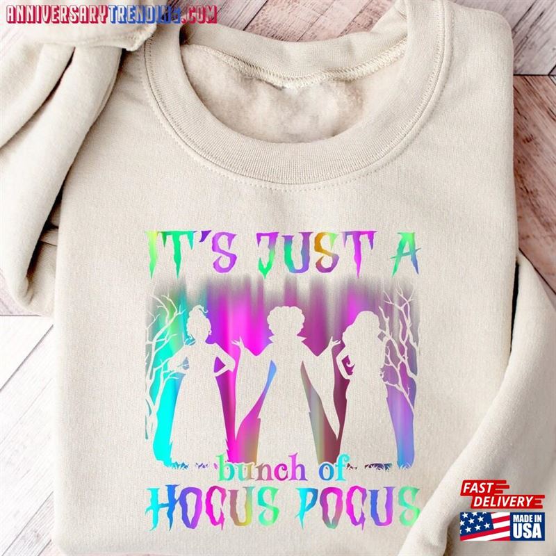 Sanderson Sister Hocus Pocus Sweatshirt Spooky Season T-Shirt Halloween Witch Tee Unisex Hoodie