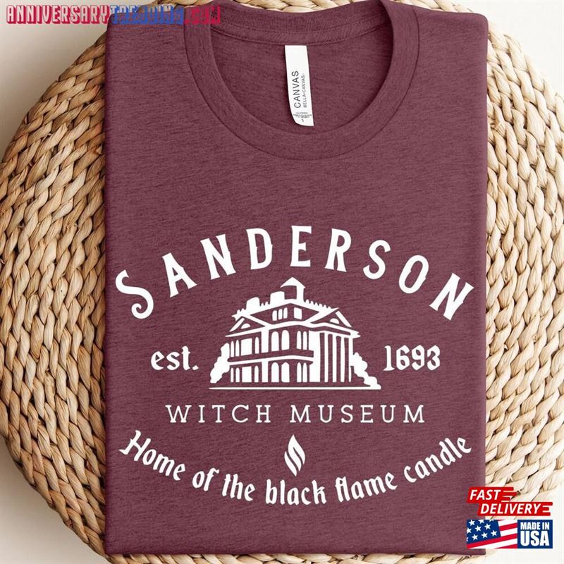 Sanderson Witch Museum Shirt Hocus Pocus Halloween Classic Hoodie