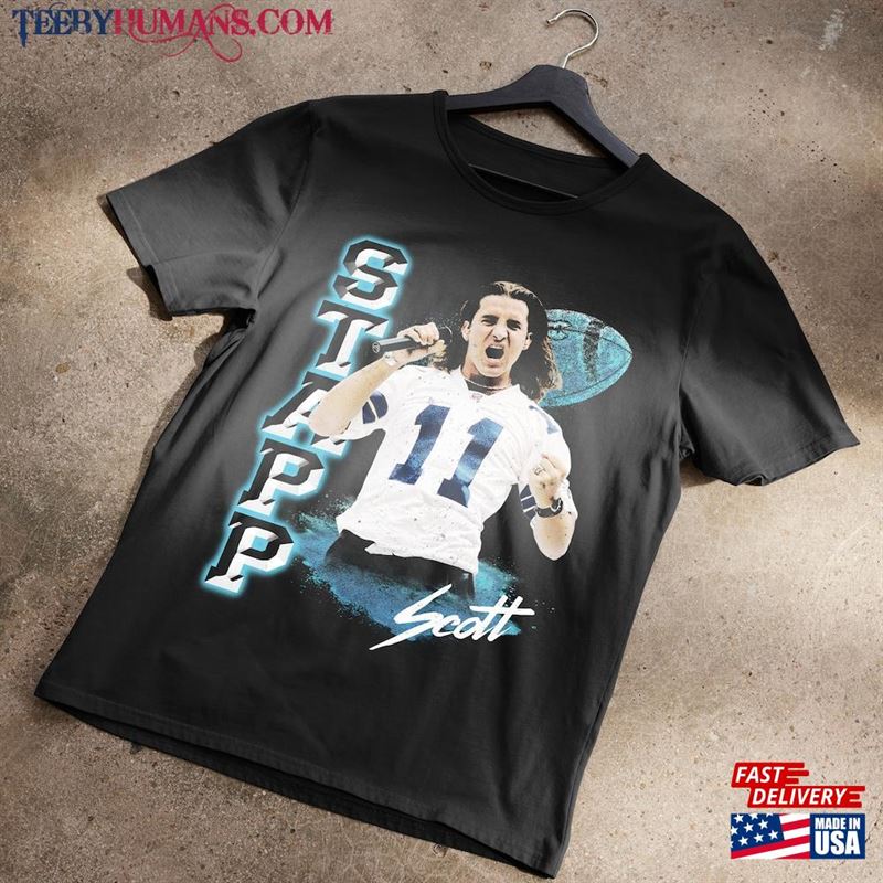 Scott Stapp Dallas Cowboys Thanksgiving Day Performance 90S Football T-Shirt Hoodie Sweatshirt