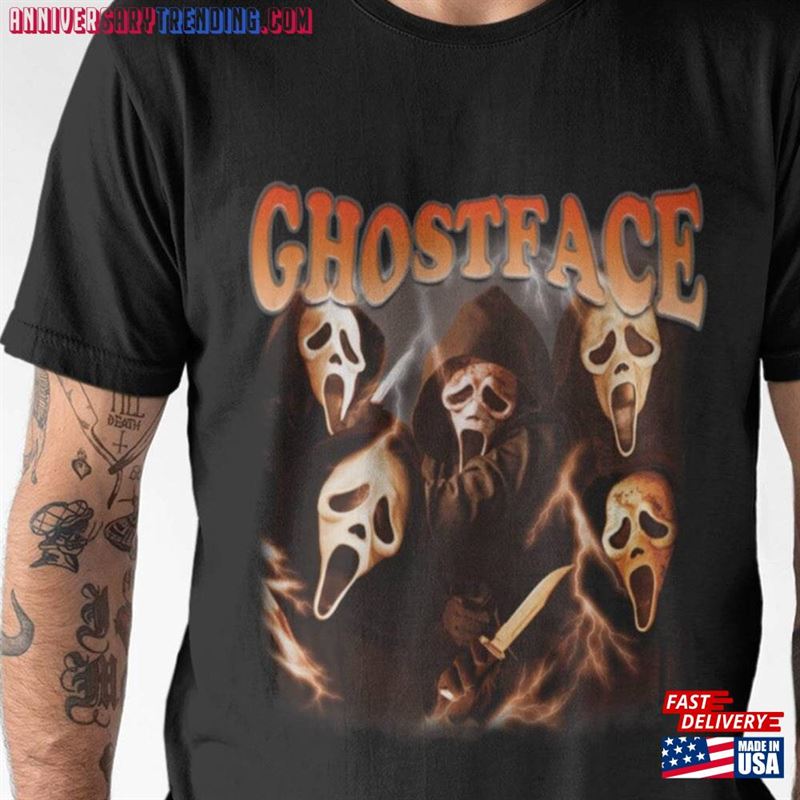 Scream Ghostface Horror Halloween Shirt Movie Gift Sweatshirt Classic