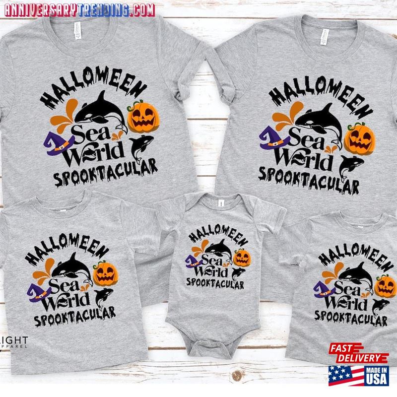 Sea World Halloween Shirt Spooktacular Seaworld 2023 T-Shirt Hoodie