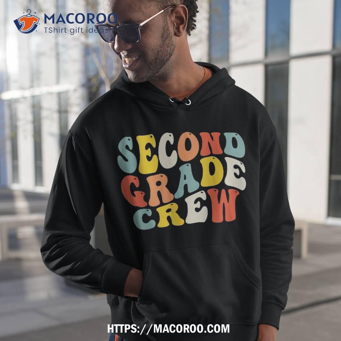 Second Grade Crew Back To School Teacher Student Boys Kids Shirt