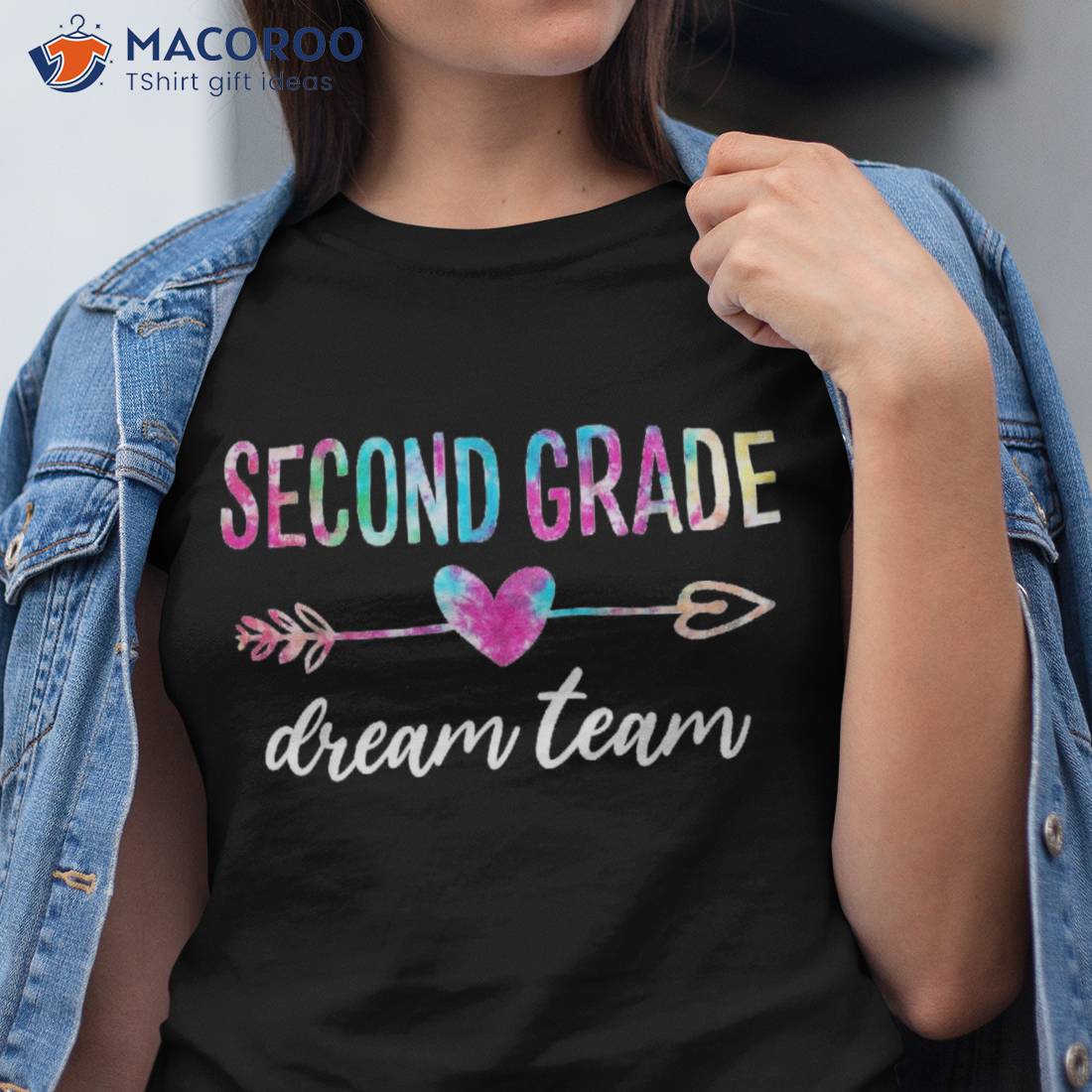 Second Grade Dream Team Students Teachers Back To School Shirt