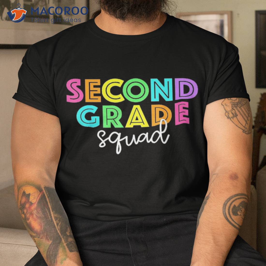 Second Grade Squad 2nd 1st Day Of School Teacher Kids Shirt