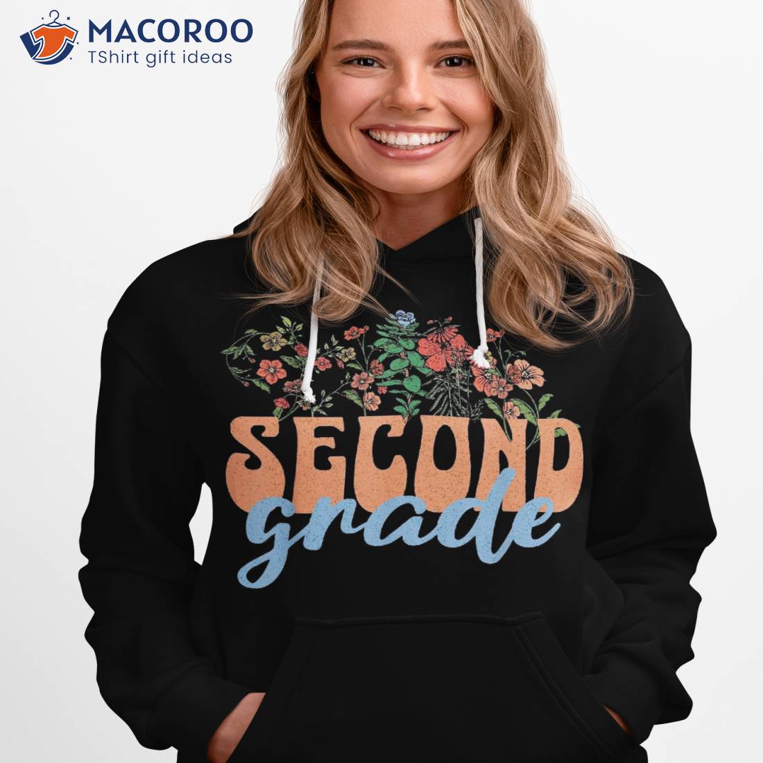 Second Grade Teacher Flower 2nd Back To School Shirt