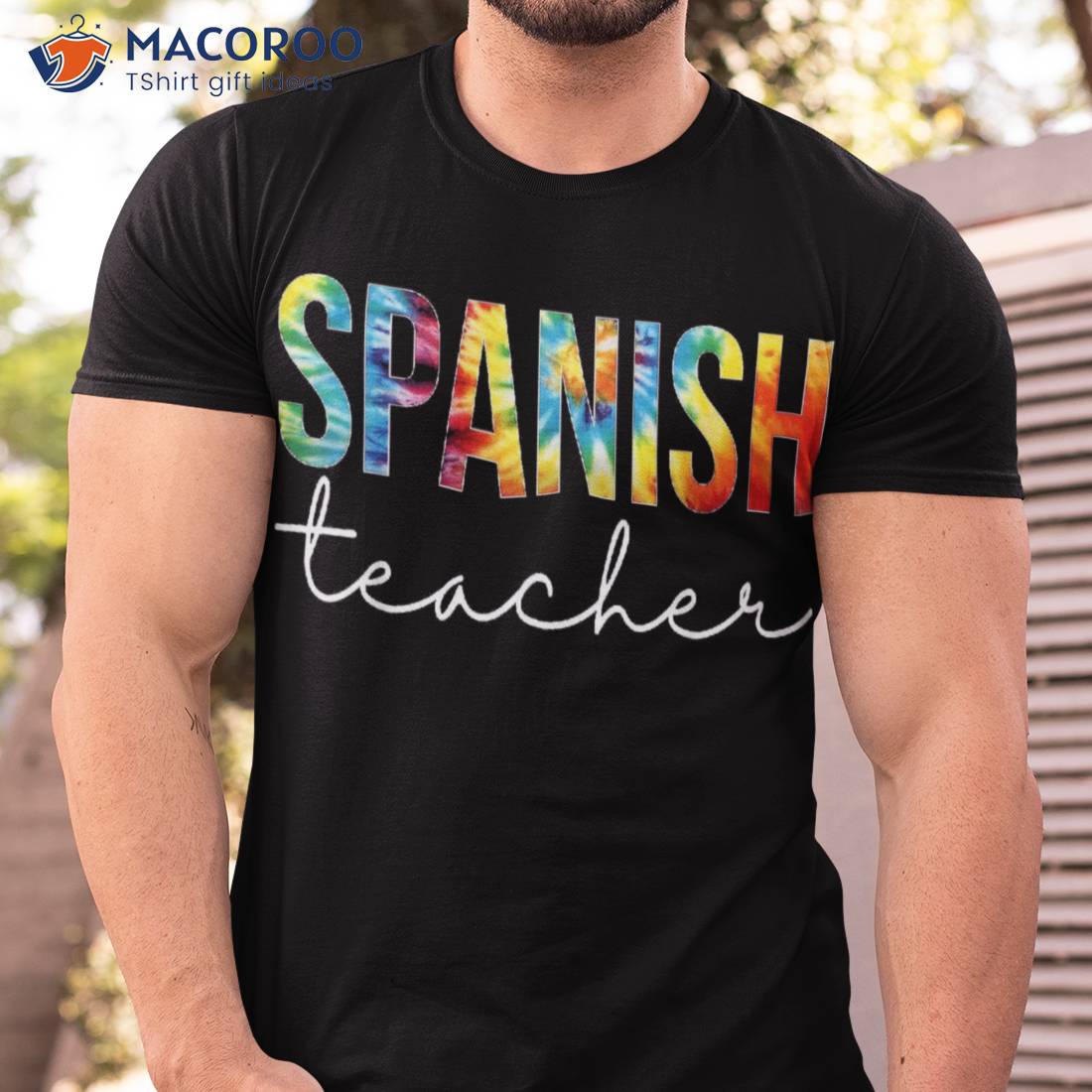 Spanish Teacher Tie Dye Appreciation Day Back To School Shirt