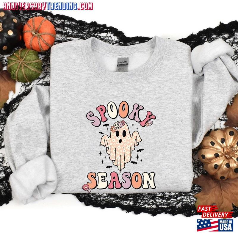 Spooky Season Sweatshirt Halloween T-Shirt Classic