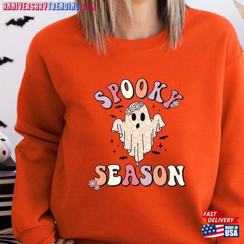 Spooky Season Sweatshirt Halloween T-Shirt Classic