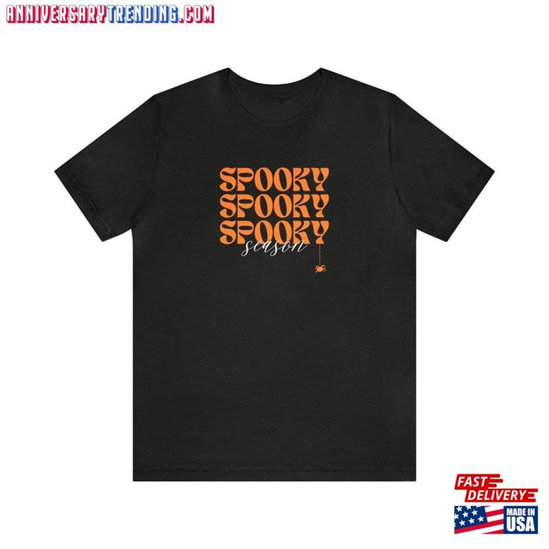 Spooky Season Tshirt Ghost Halloween T-Shirts Kids T-Shirt Classic