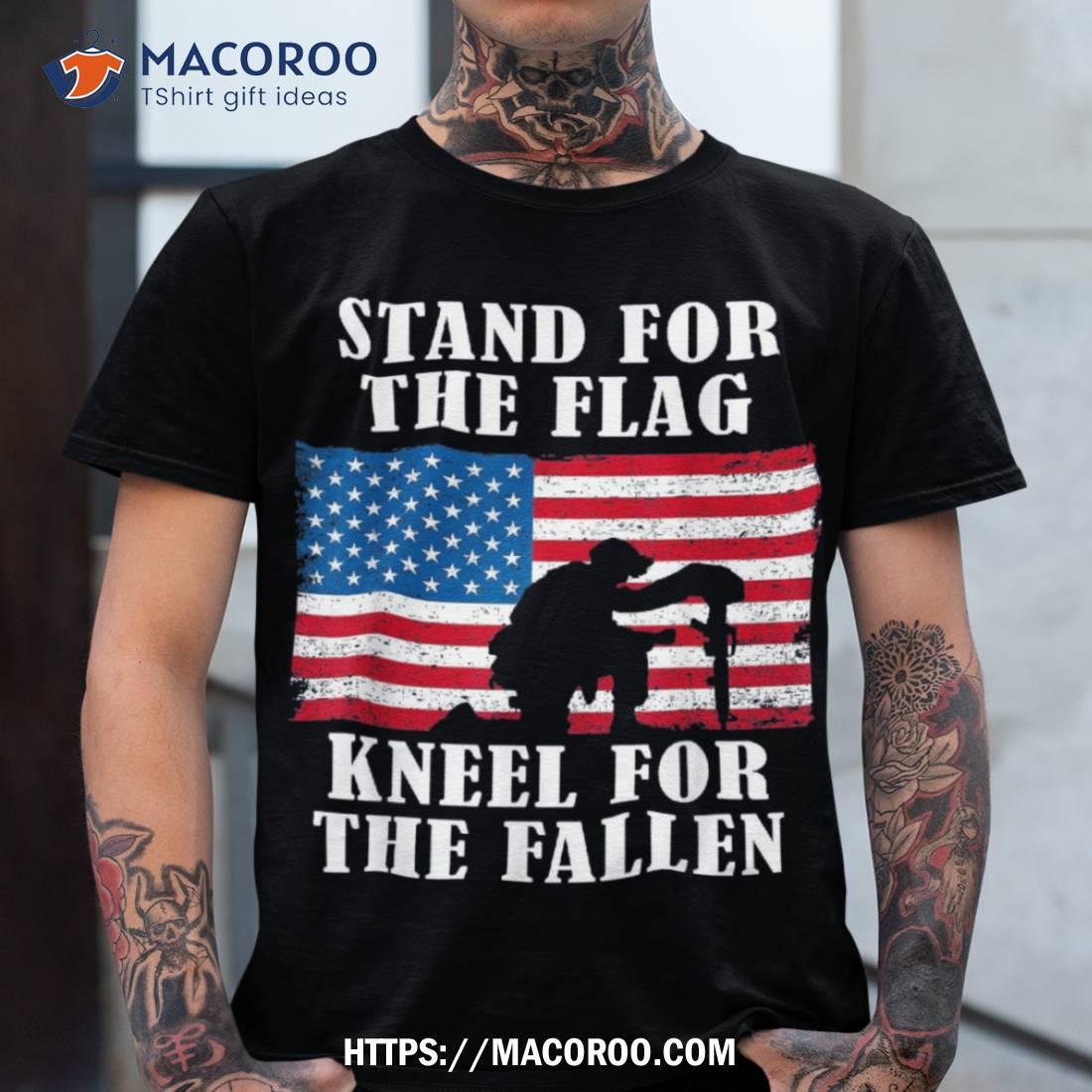 Stand For The Flag | Veterans Day Partiotic Military Shirt