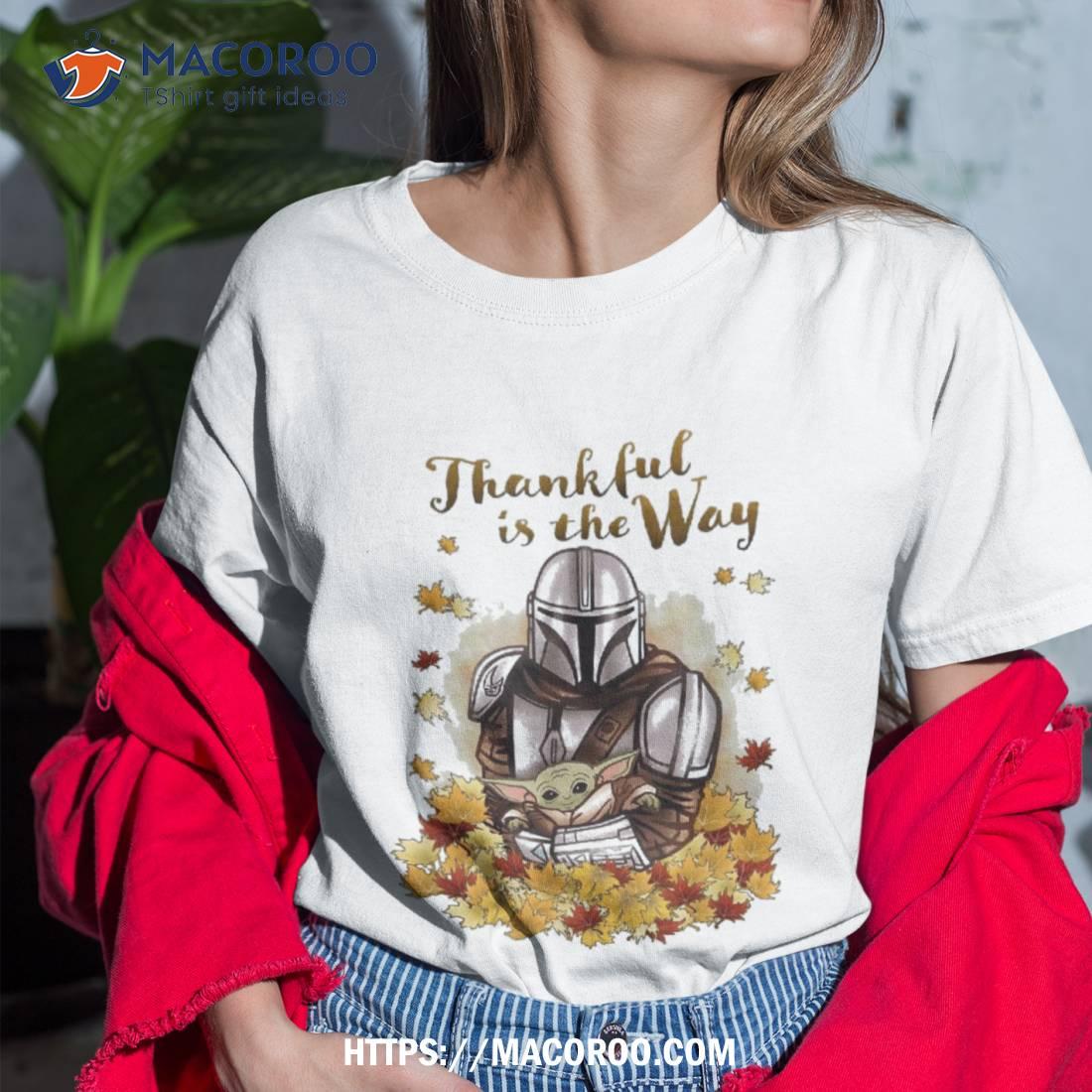 Star Wars: The Mandalorian Halloween Thankful Is Way Shirt