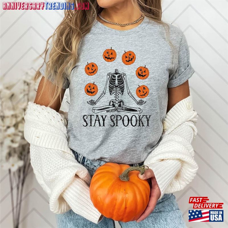 Stay Spooky Shirt Skeleton Hoodie Classic