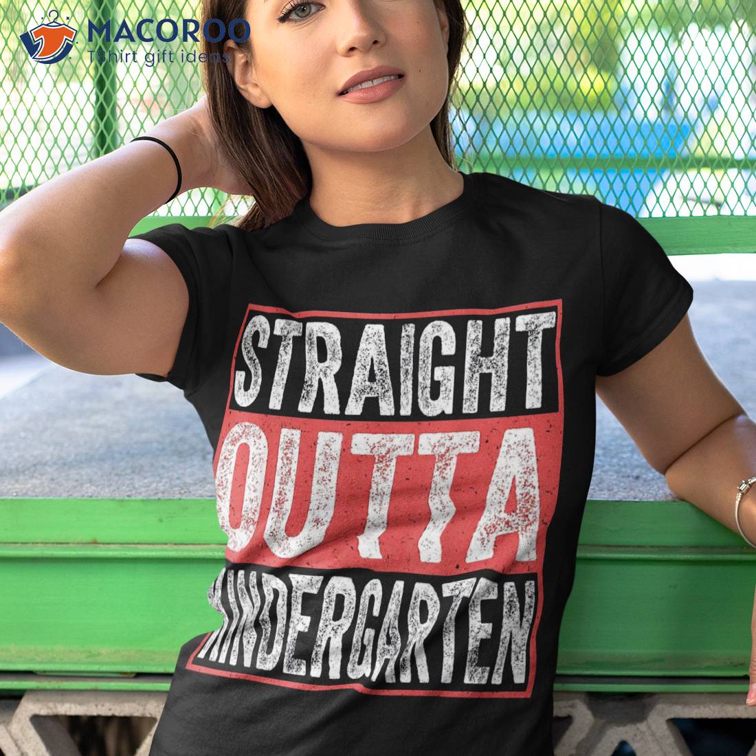 Straight Outta Kindergarten Hello 1st Grade Back To School Shirt