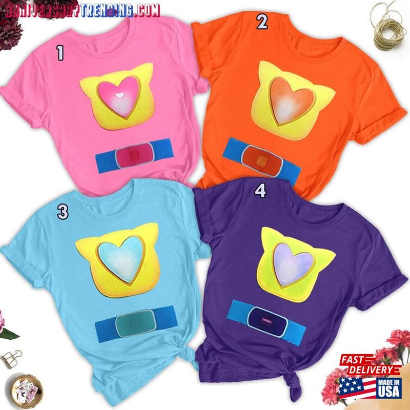 Super Cat Suit Costume Hero Group Matching Shirt Custom Friend Halloween T-Shirt Unisex