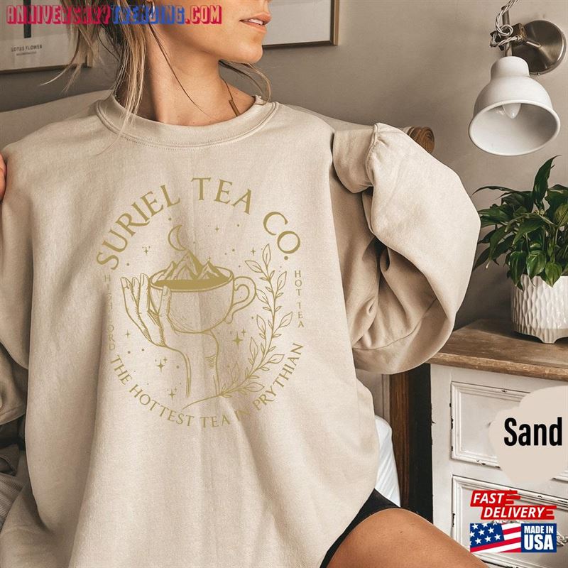 Suriel Tea Co Sweatshirt Acotar Sweater Bookish Sweat Classic T-Shirt