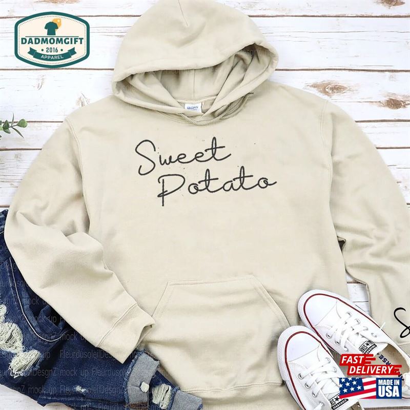 Sweet Potato Thanksgiving Dishes Unisex Hoodie Sweatshirt