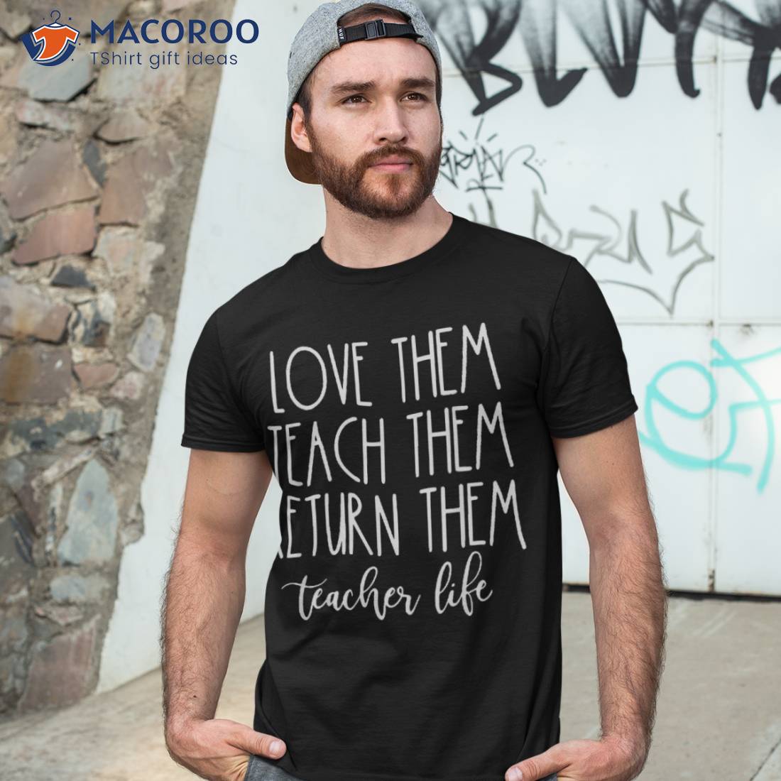 Teach Them Love Return Teachers Back To School Shirt