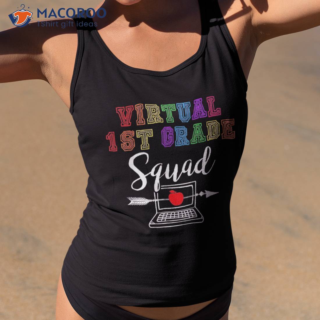 Teacher Virtual First Grade Squad Back To School Shirt