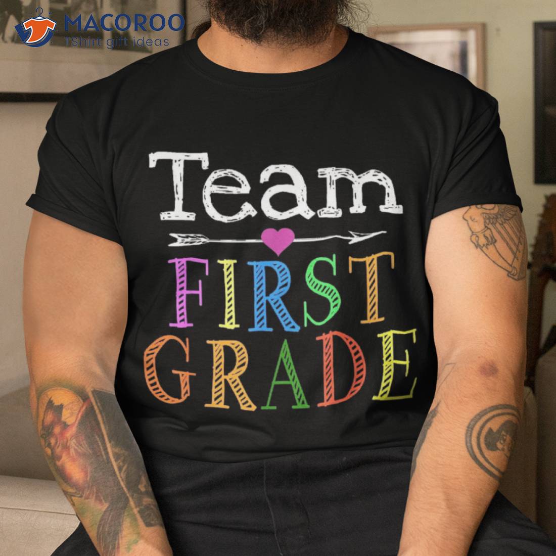 Team 1st First Grade Funny Back To School Teacher Student Shirt