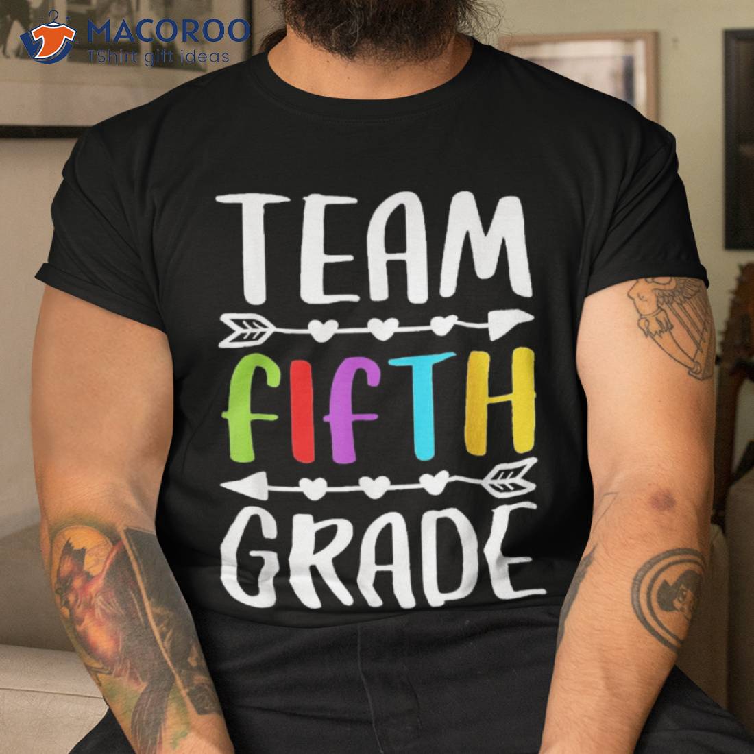 Team 5th Fifth Grade Happy Back To School Teacher Student Shirt