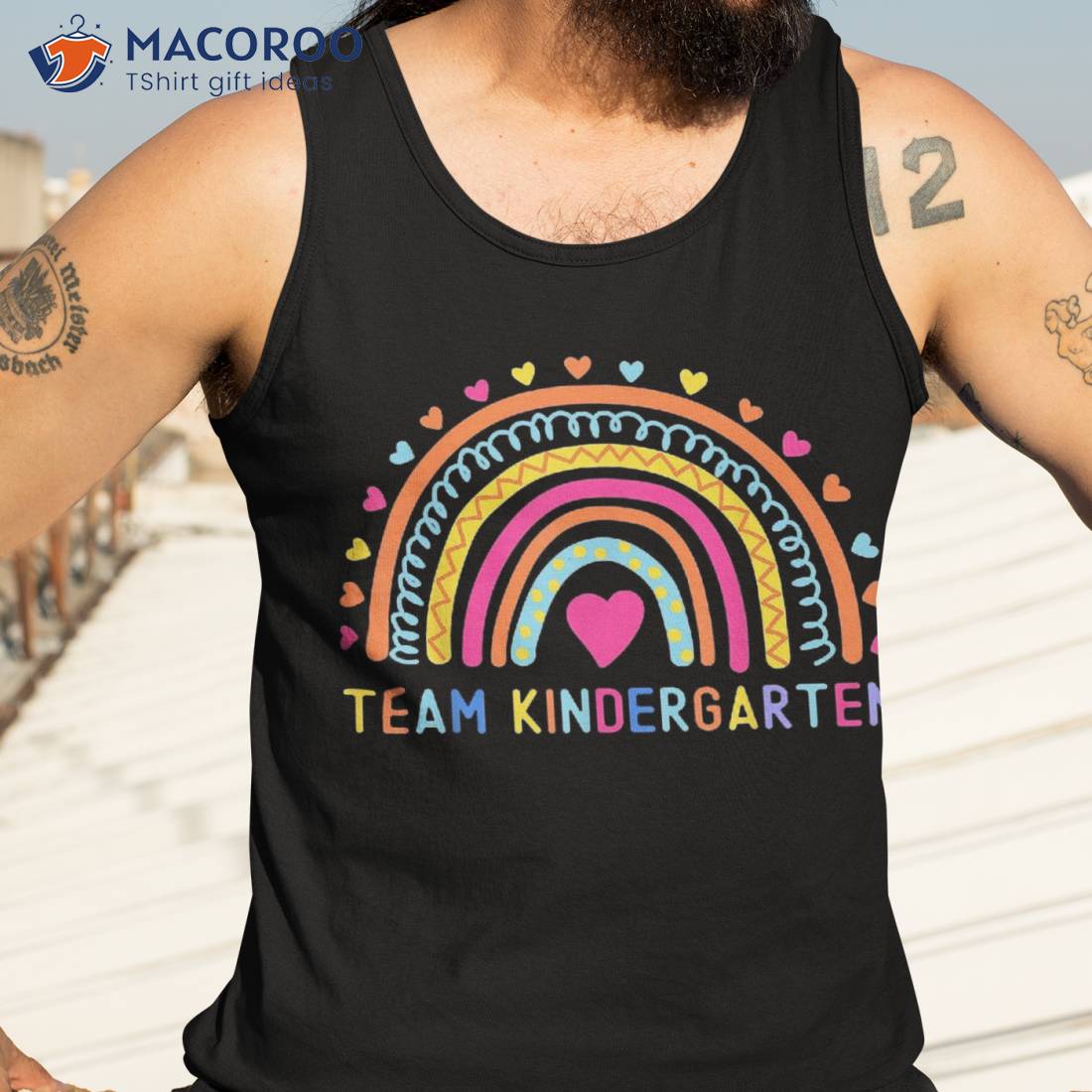 Team Kindergarten Rainbow Girls Boys Teacher Back To School Shirt Team Kindergarten Rainbow Girls Boys Teacher Back To School Shirt