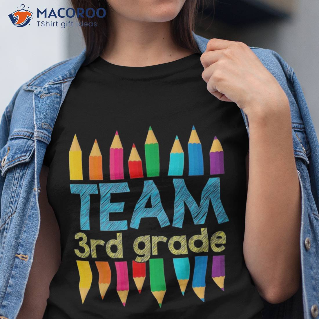 Team Third Grade Back To School 3rd Teacher Student Shirt