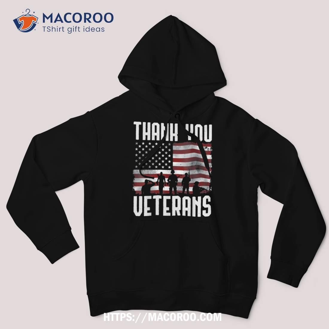 Thank You Veterans Tshirt Day Gifts Proud Honor Tee Shirt