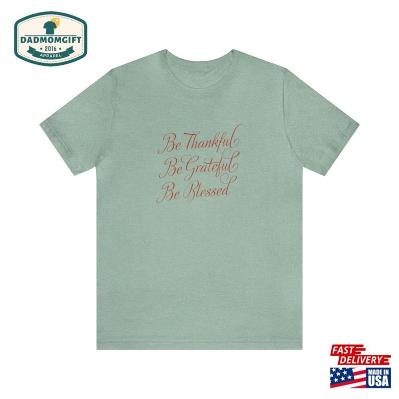 Thankful Grateful Blessed Shirt Fall Pumpkin Patch T-Shirt Hoodie