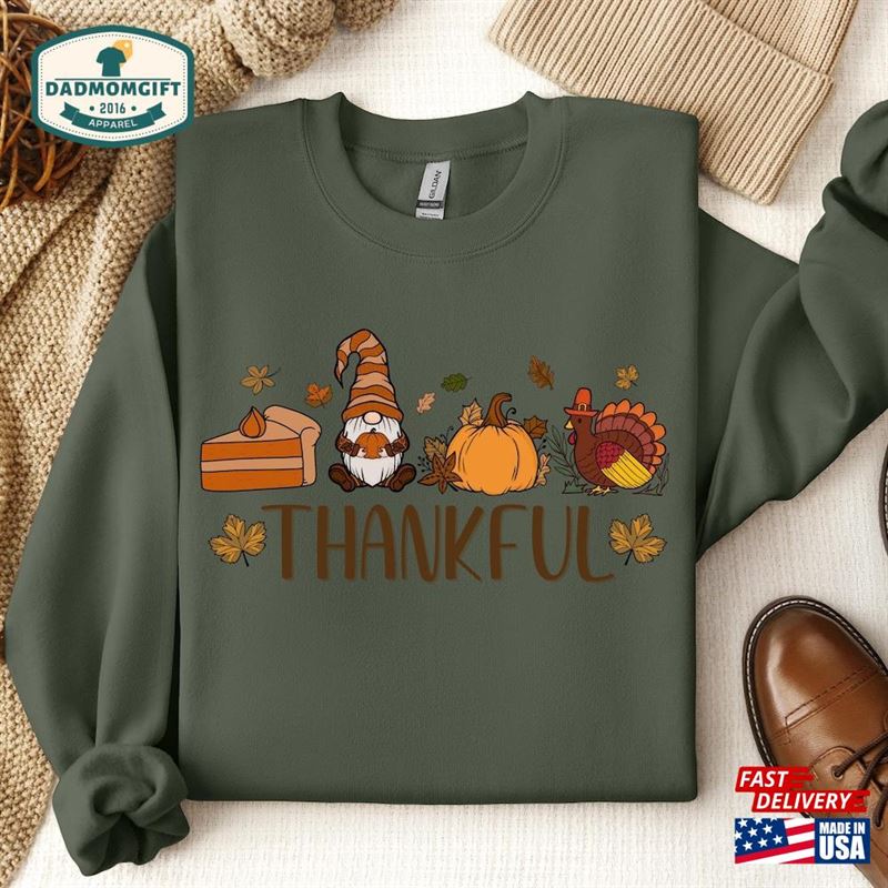 Thankful Shirt Thanksgiving Vibes T-Shirt For Day Hoodie Classic