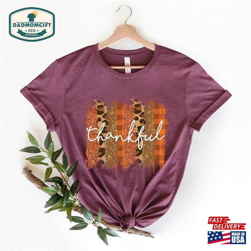 Thankful Sweatshirt Shirt Pumpkin Unisex T-Shirt Thankful Sweatshirt Shirt Pumpkin Unisex T-Shirt