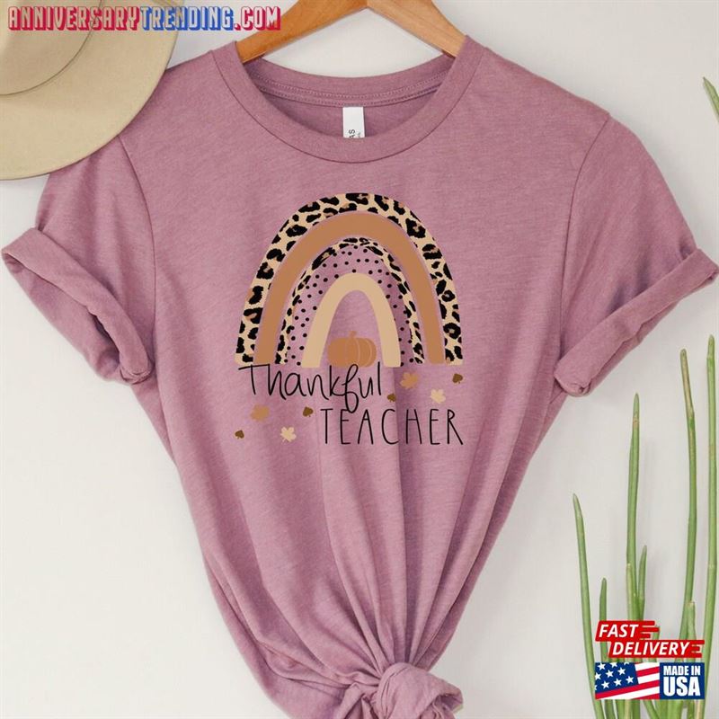 Thankful Teacher Tshirt Unisex T-Shirt