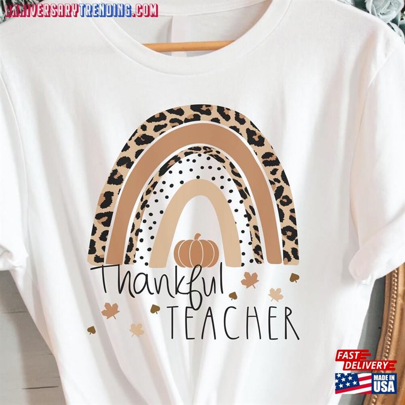 Thankful Teacher Tshirt Unisex T-Shirt