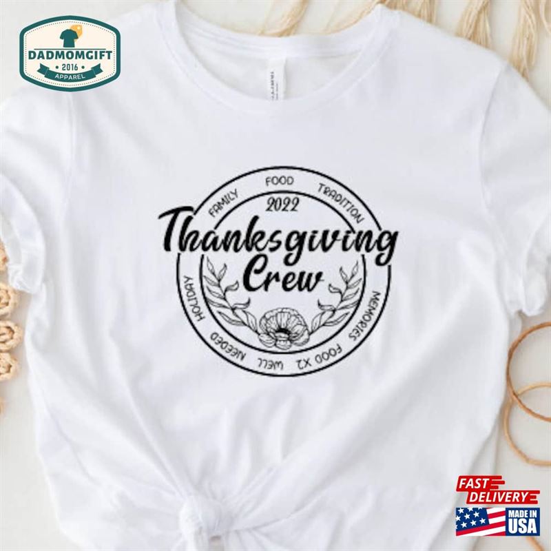 Thanksgiving Crew Shirt Family T-Shirt Classic Sweatshirt