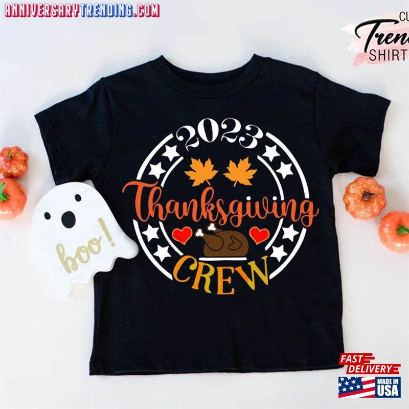 Thanksgiving Crew Shirt Matching Outfit Gift Hoodie Unisex