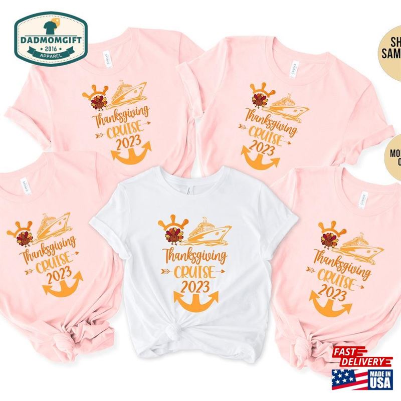 Thanksgiving Cruise 2023 Shirt Family Fall Gift Sweatshirt Hoodie Thanksgiving Cruise 2023 Shirt Family Fall Gift Sweatshirt Hoodie