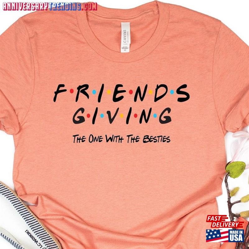 Thanksgiving Friends Shirts Friendsgiving Shirt Classic Hoodie