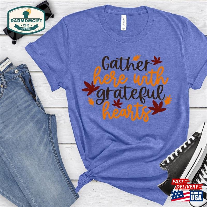 Thanksgiving Gathering Tee Shirt T Unisex Classic